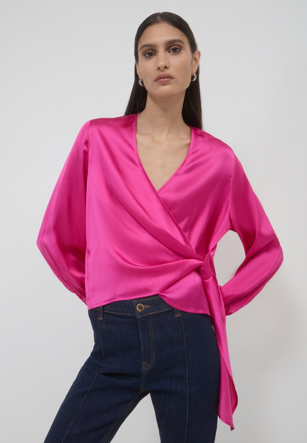 

Блуза CROISÉ AVEC CEINTURE Calliope, фиолетовый