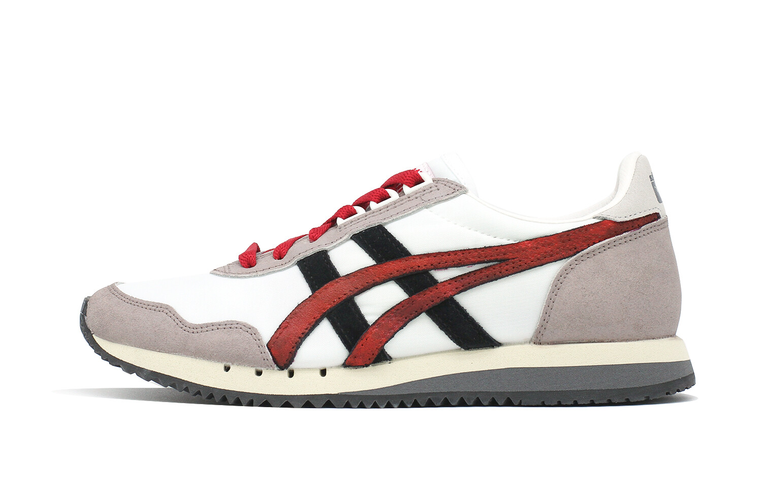 

Кроссовки Onitsuka Tiger Dualio Lifestyle Shoes Unisex Low-top Black/White/Red, черный/оранжевый