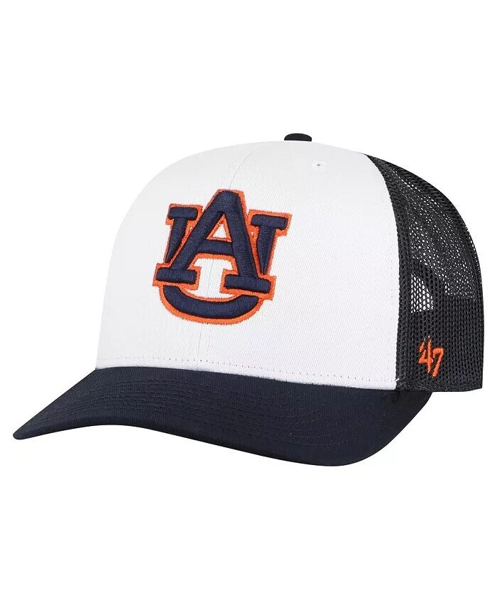 

Мужская темно-синяя шапка Auburn Tigers Freshman Trucker Adjustable '47 Brand