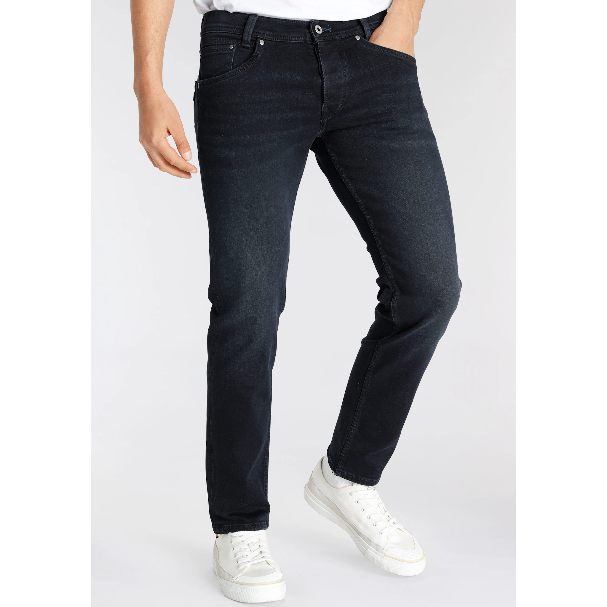 

Джинсы прямого кроя Pepe Jeans "Спайк", цвет Used Dark