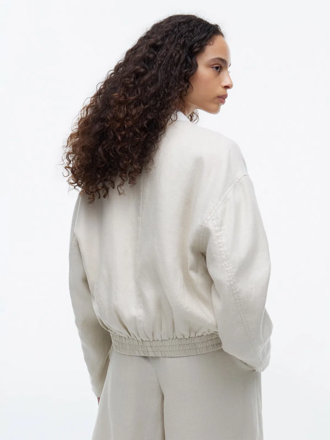 Куртка межсезонья Tommy Hilfiger, Ecru — фото 3