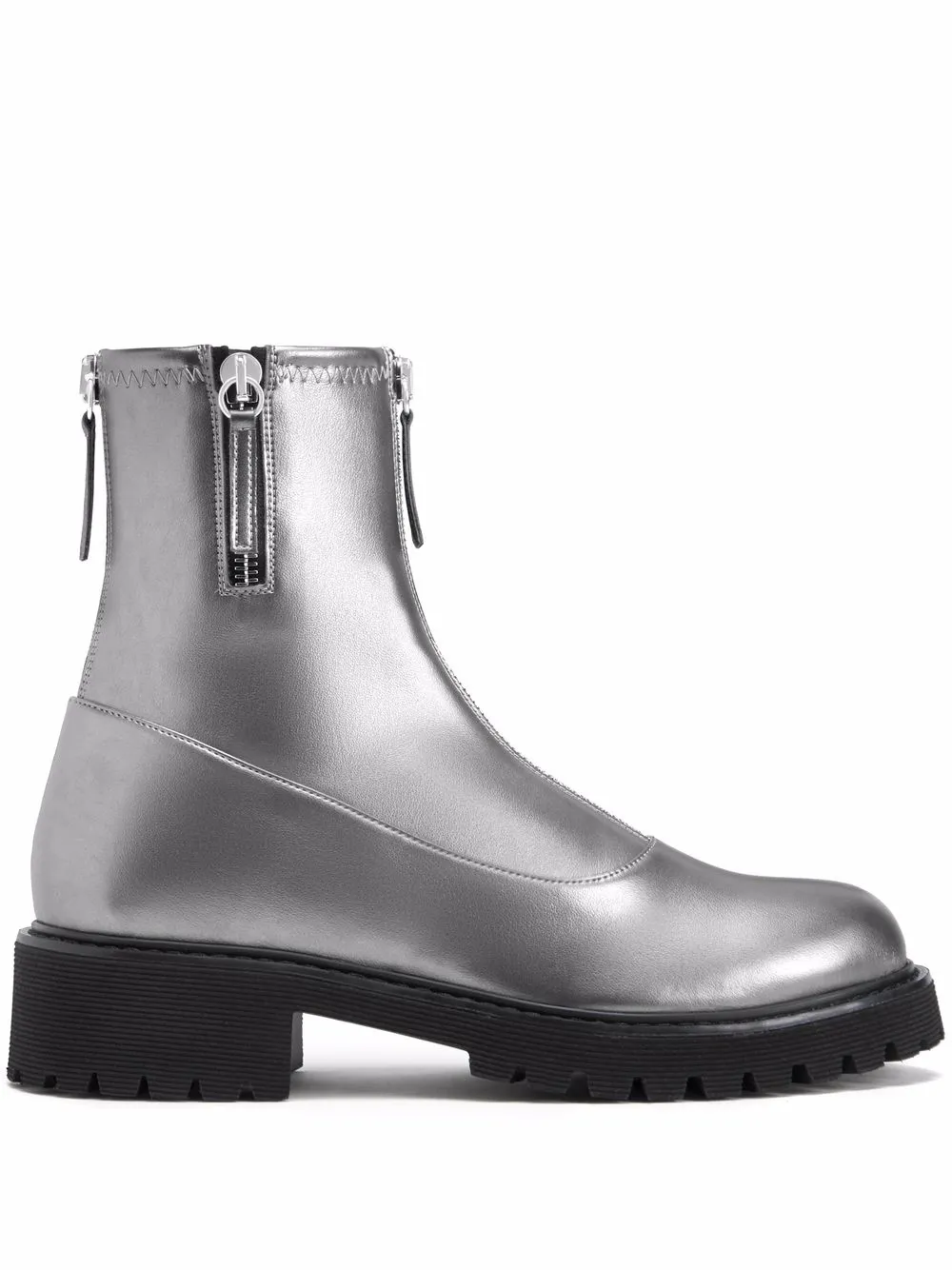 Ботинки Gz Alexa Giuseppe Zanotti, серебяный