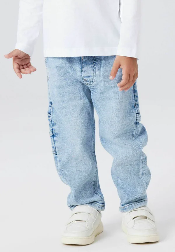 Джинсы свободного кроя Name It, Light Blue Denim — фото 2