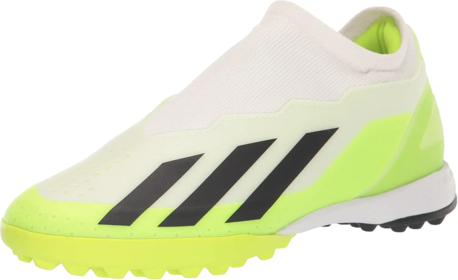 Футбольные бутсы Adidas для взрослых унисекс X Crazyfast Messi.3 для твердого грунта, белый/черный — фото 2