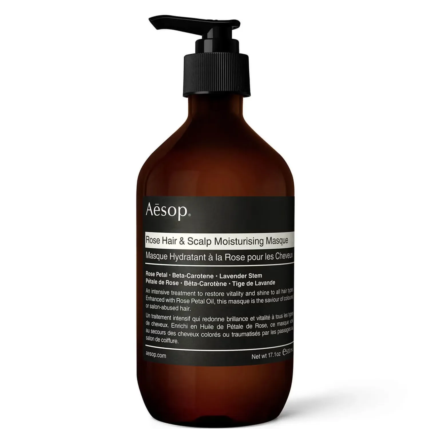 

Rose Увлажняющая маска для волос и кожи головы 500 мл Aesop