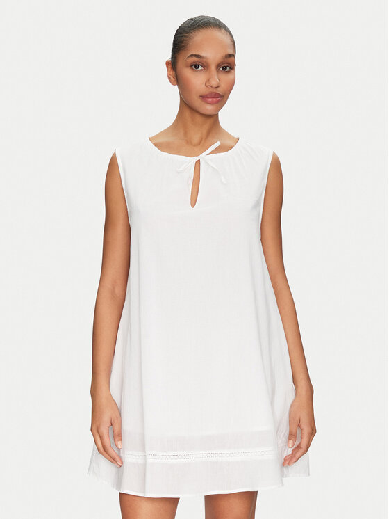 

Летнее платье свободного покроя Gathered 55431-DR Seafolly, белый