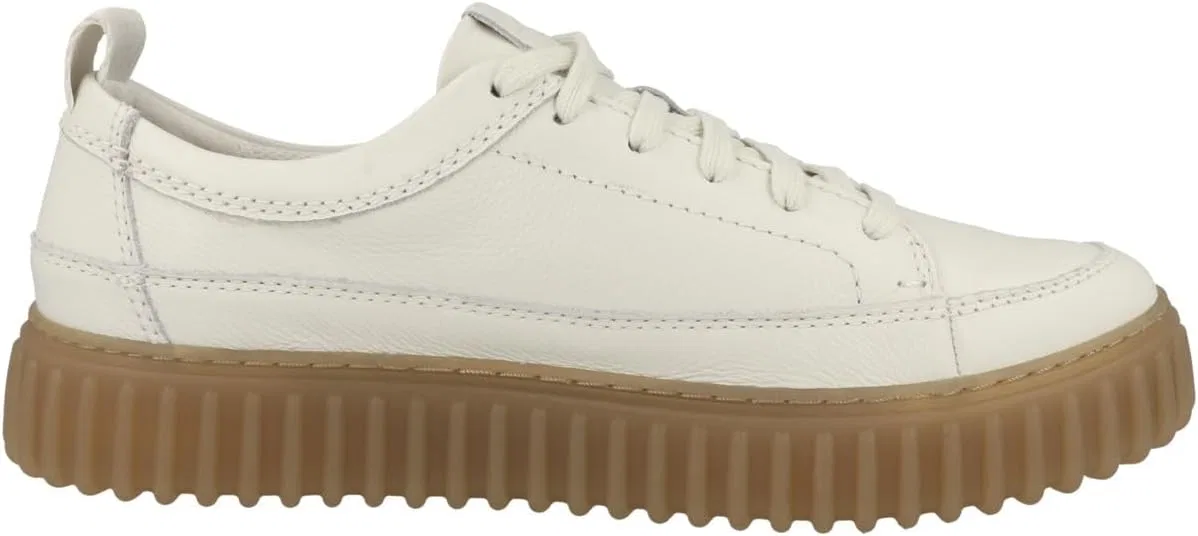 КРОССОВКИ Clarks Originals унисекс Torhill LaceSHOE, White Leather — фото 3