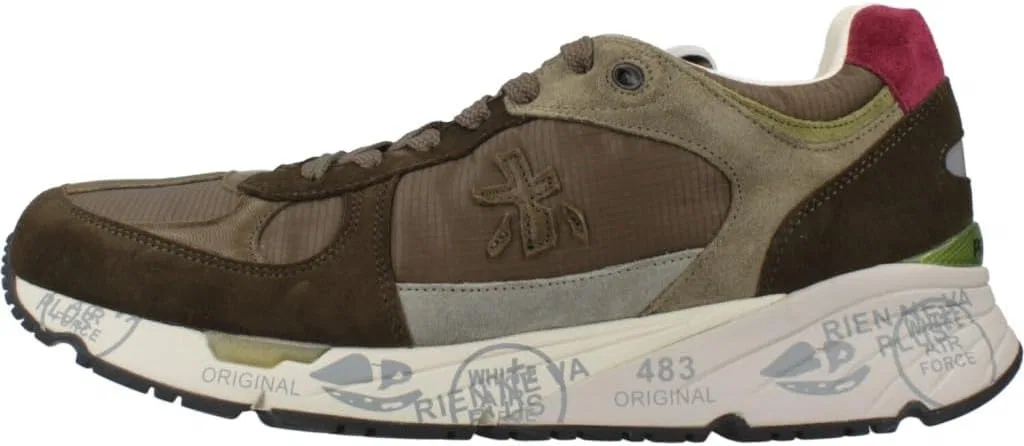 Кроссовки PREMIATA Mase 7820, Military. — фото 2