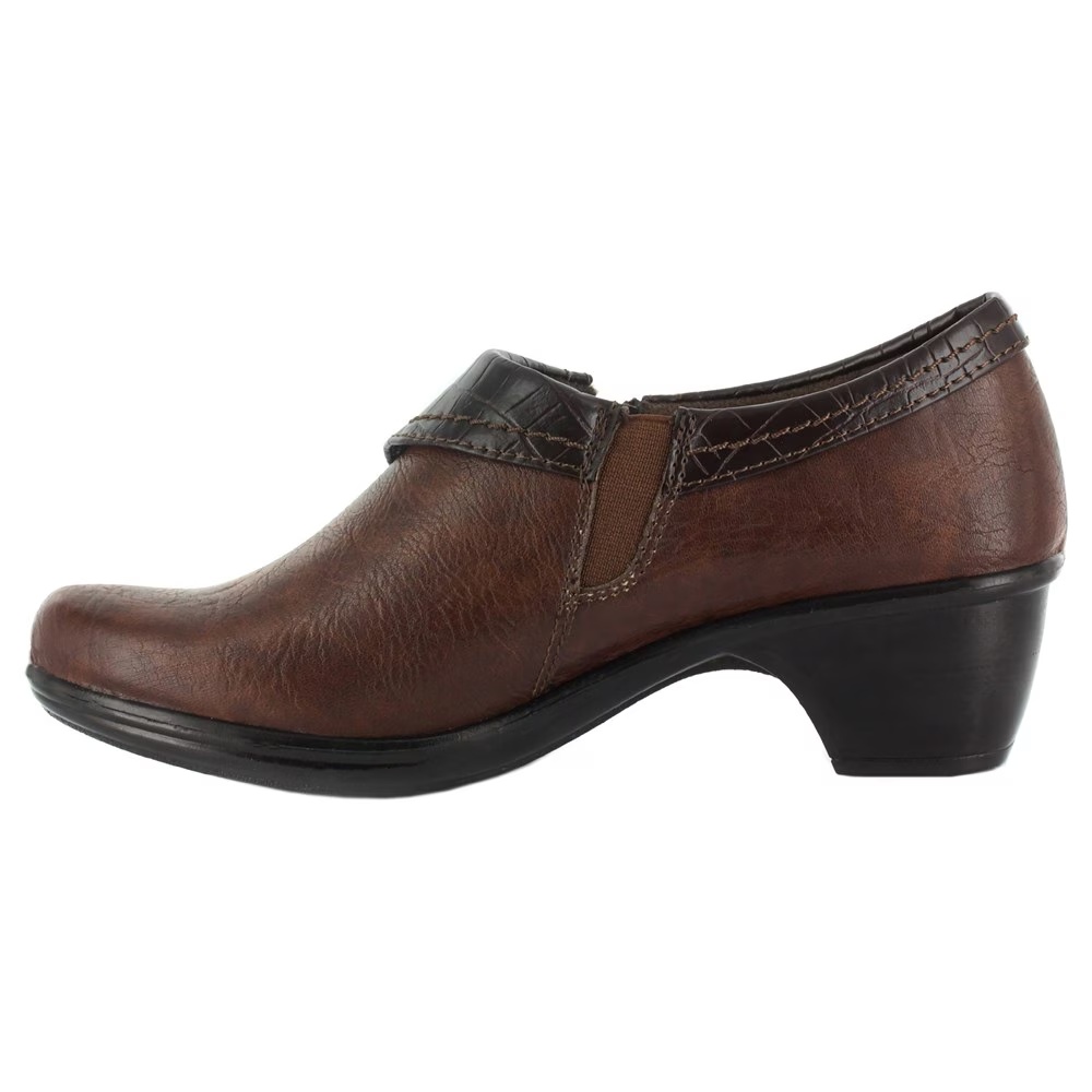 Ботильоны на щиколотке Darcy от Easy Street, tan/brown croco synthetic — фото 4