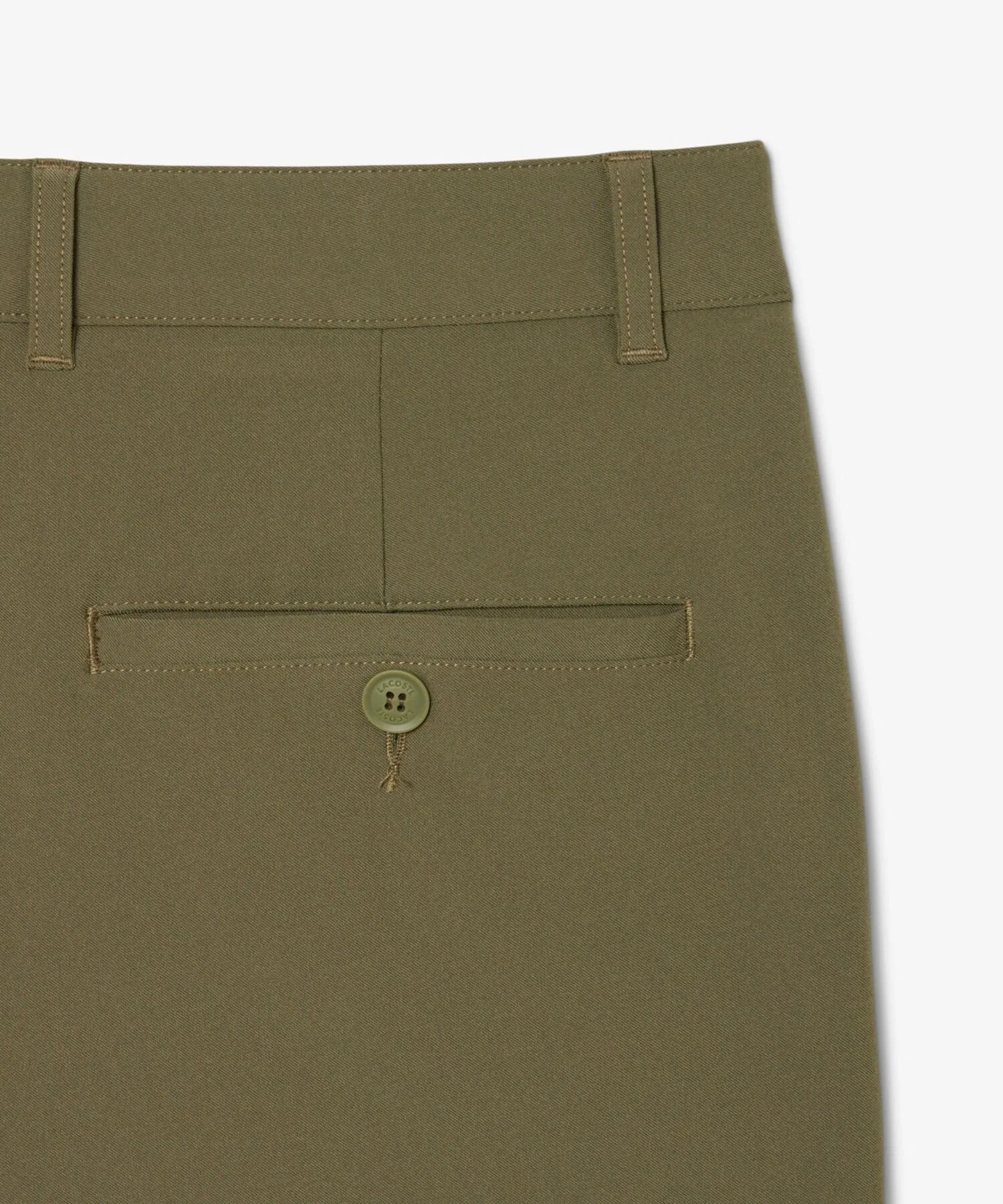 Ультрасухие шорты для гольфа LACOSTE, Olive — фото 3