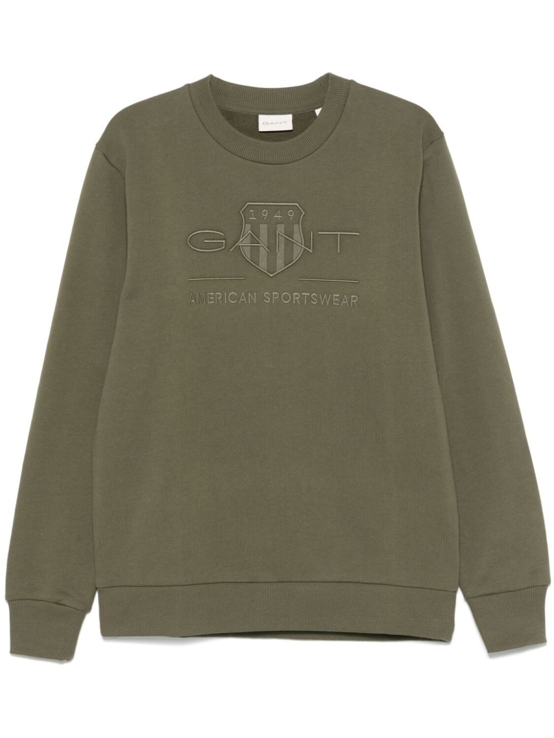 

Gant толстовка с вышитым логотипом, зеленый