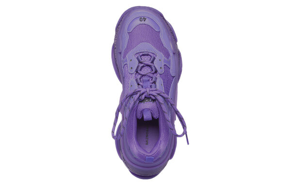 Кроссовки triple s sneakers 'clear sole purple' Balenciaga, фиолетовый — фото 4