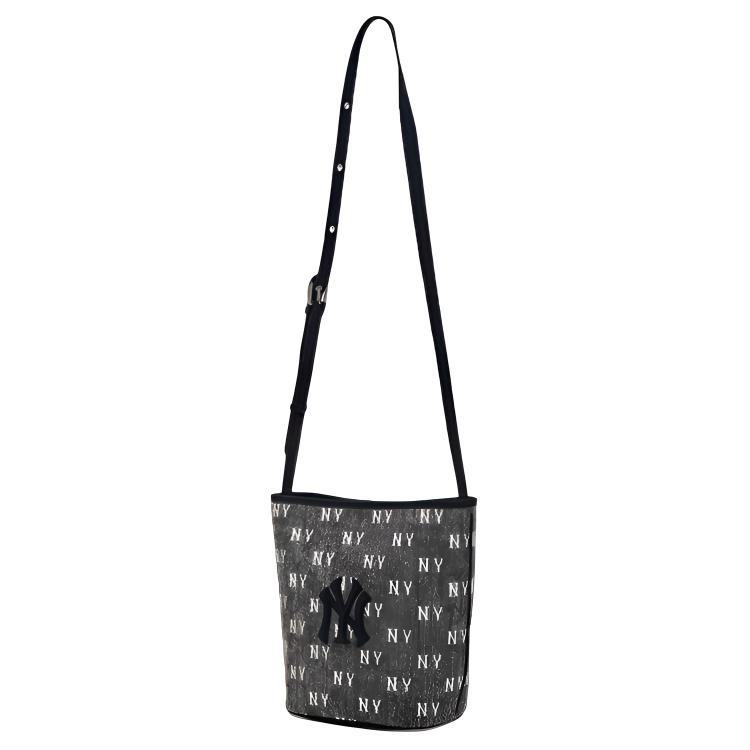 

MLB Нью-Йорк Янкиз хлопковая сумка-ведро через плечо унисекс угольно-серая