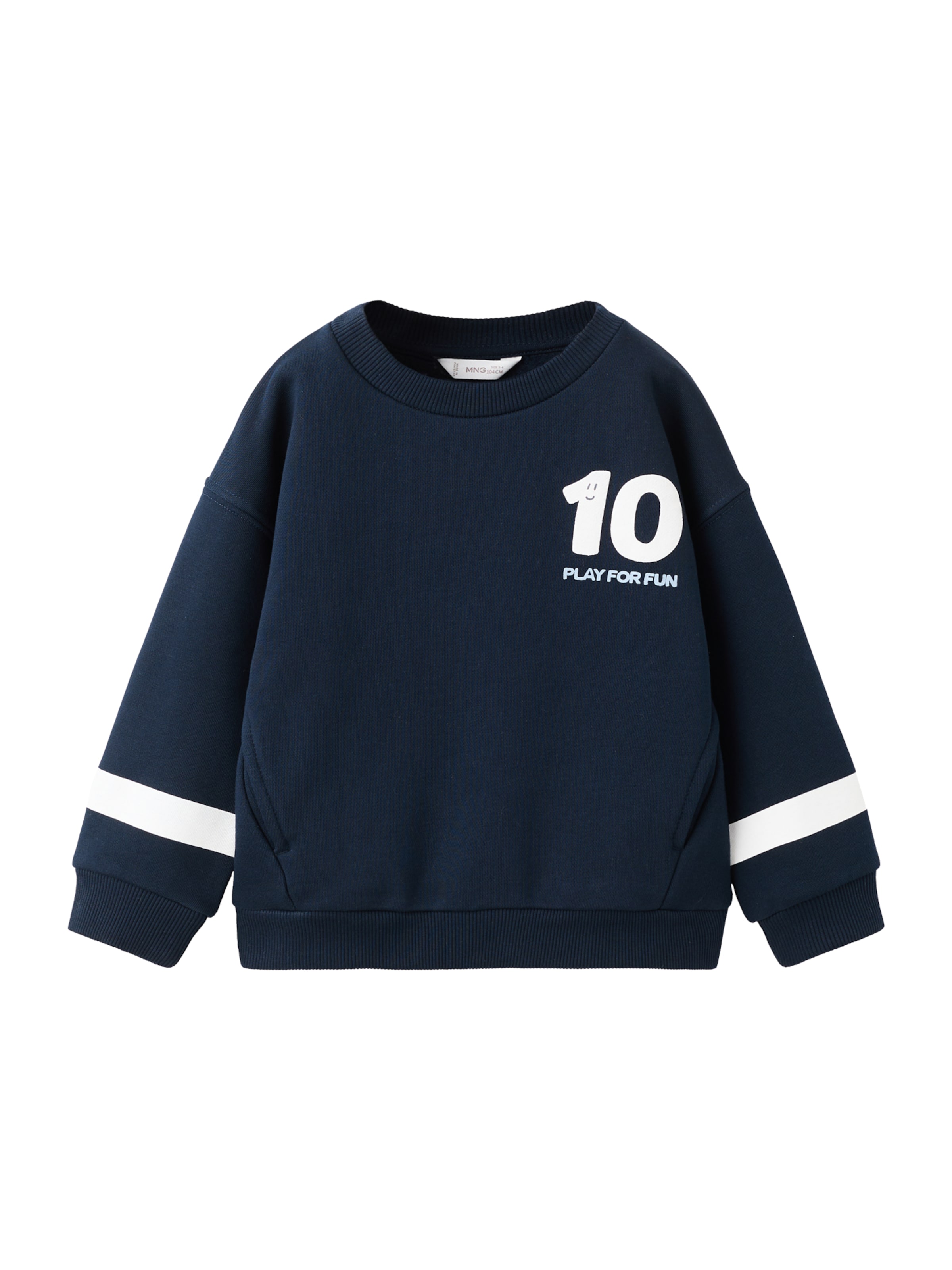 

MANGO KIDS Толстовка 'DSOCCER' в цвете Navy