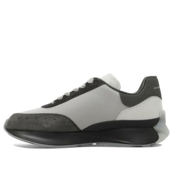 

Кроссовки sprint runner exaggerated-sole 'grey white' Alexander Mcqueen, серый