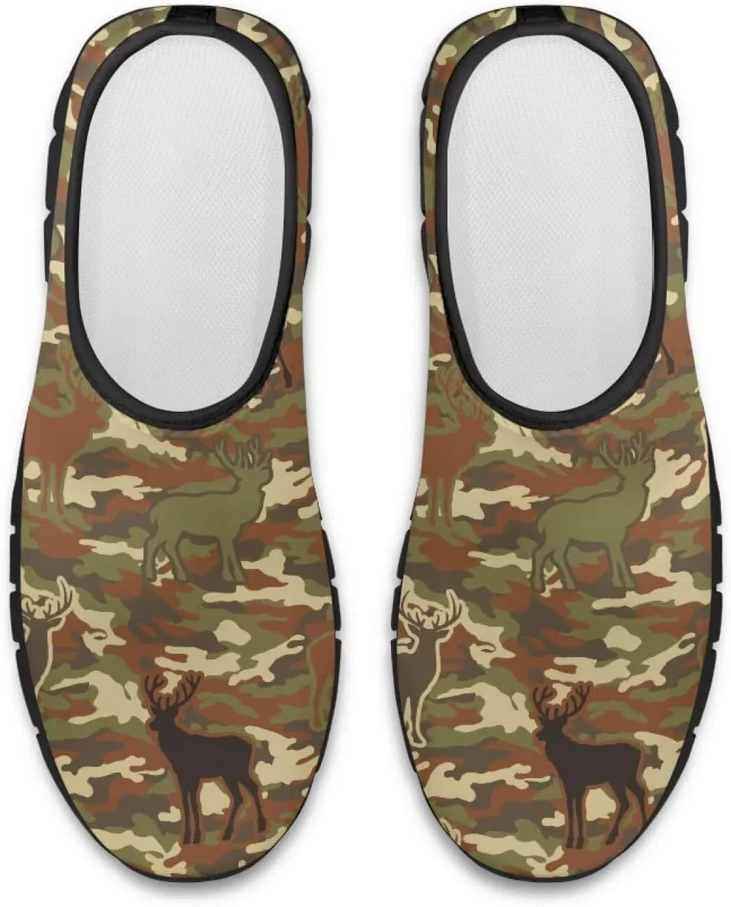 Мокасины с камуфляжным принтом, Camouflage Deer Tomeusey