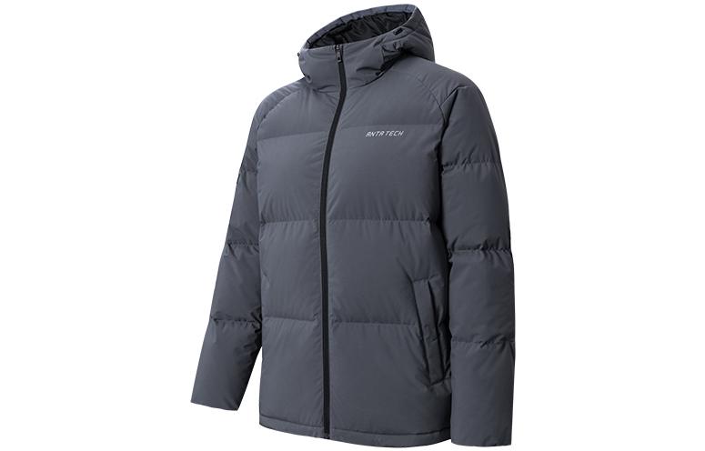 

ANTA Разнообразная тренировочная коллекция пуховик мужской серый, Men's Gray Clothing