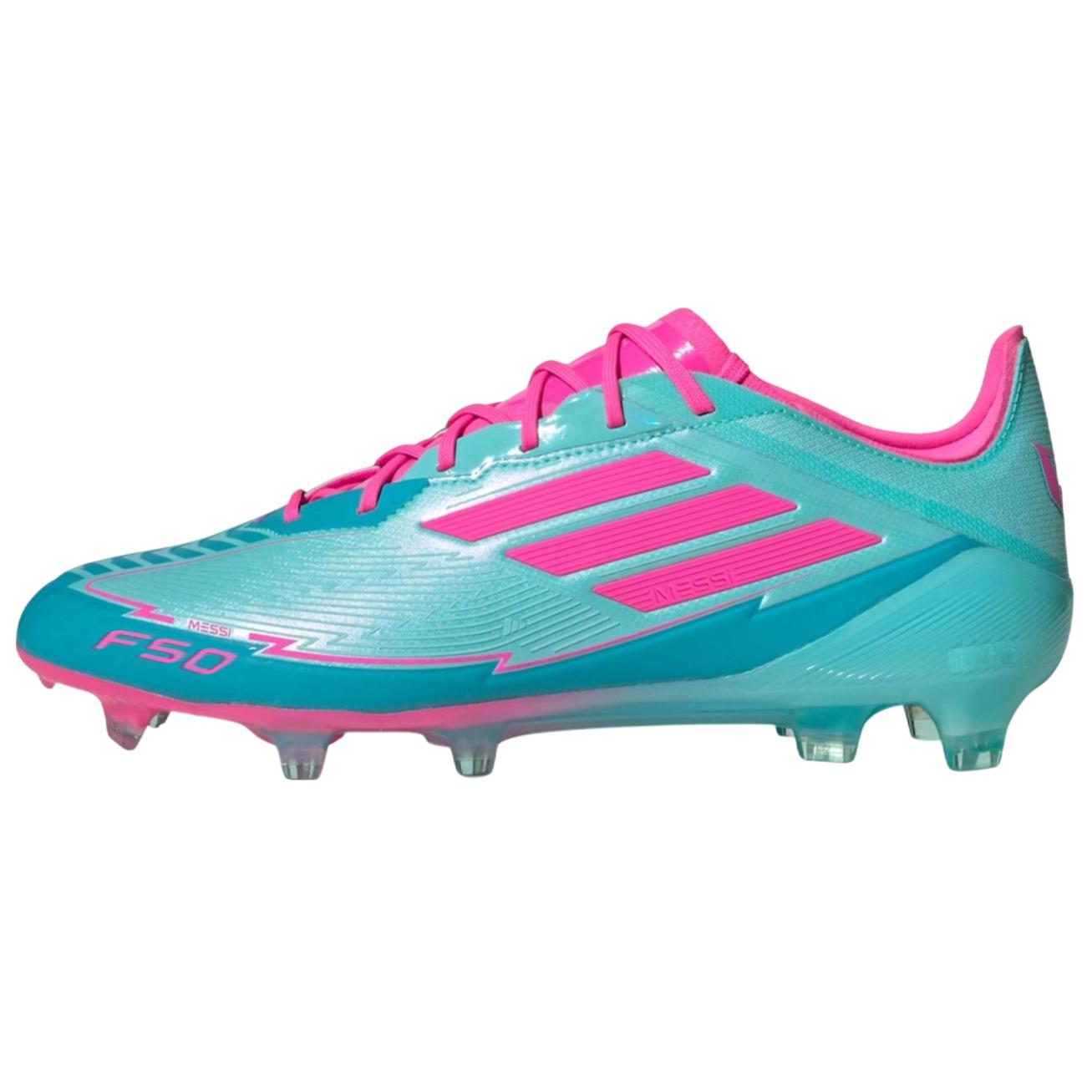 Бутсы Messi Adizero F50 Elite Fg 'La Vida Tropical Pack' Adidas, Green Pink