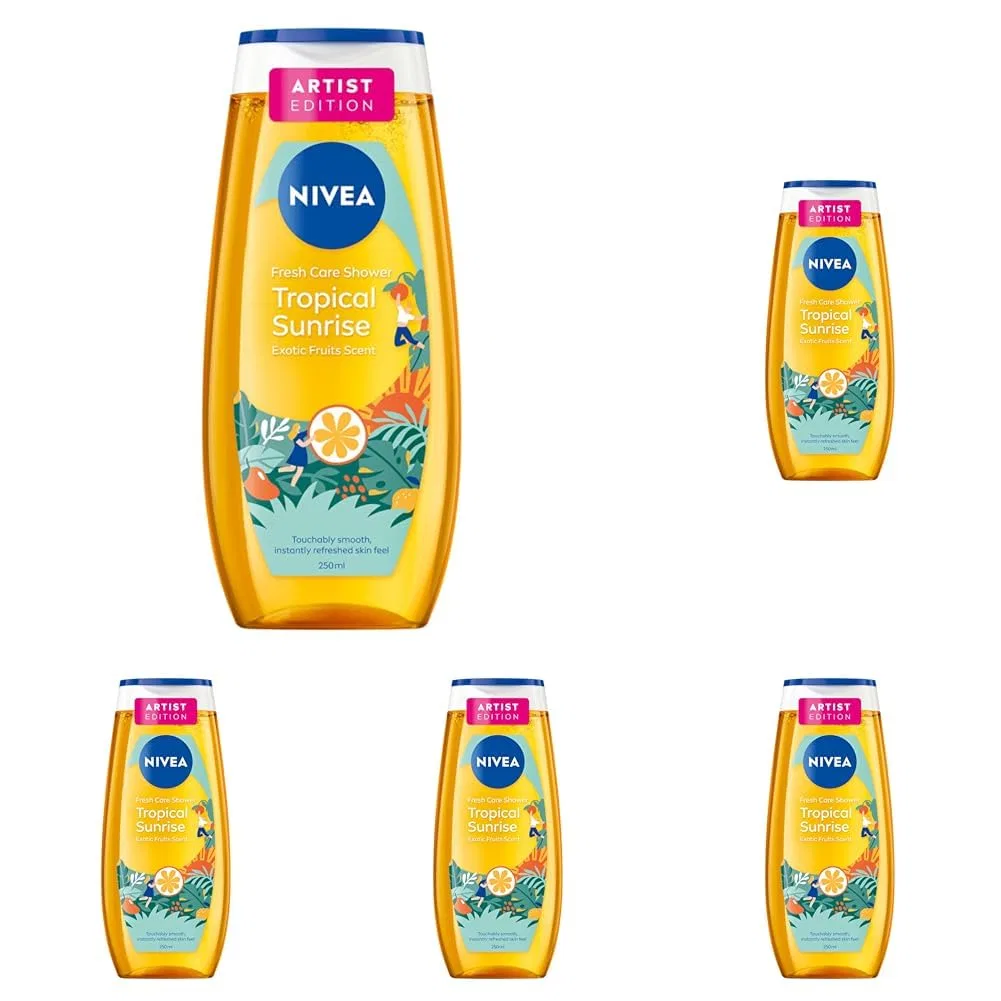 Гель для душа NIVEA Exotic Feeling, 5 x 250 мл Nivea