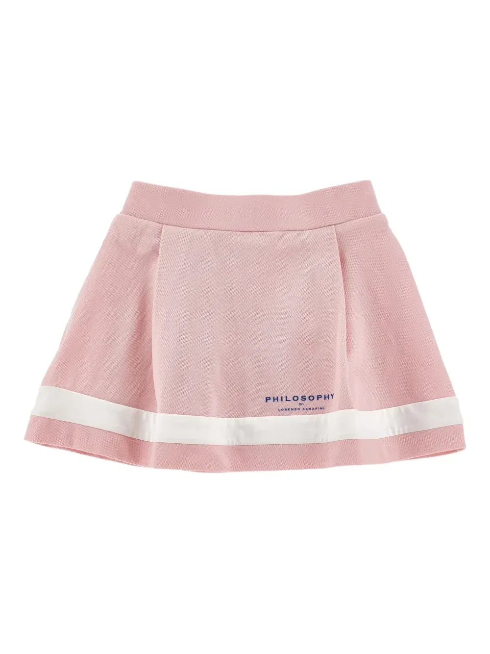 Юбка с логотипом Philosophy Di Lorenzo Serafini Kids, розовый