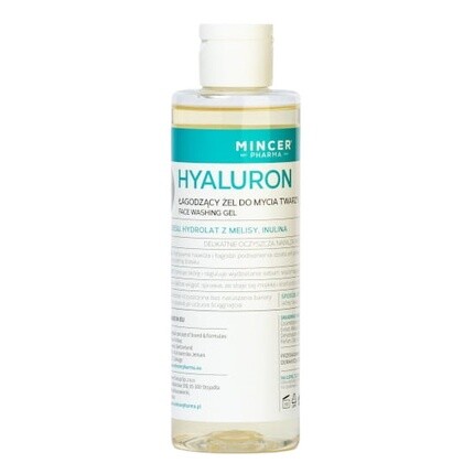 

Успокаивающий гель для умывания лица Hyaluron 405 200 мл Mincer Pharma