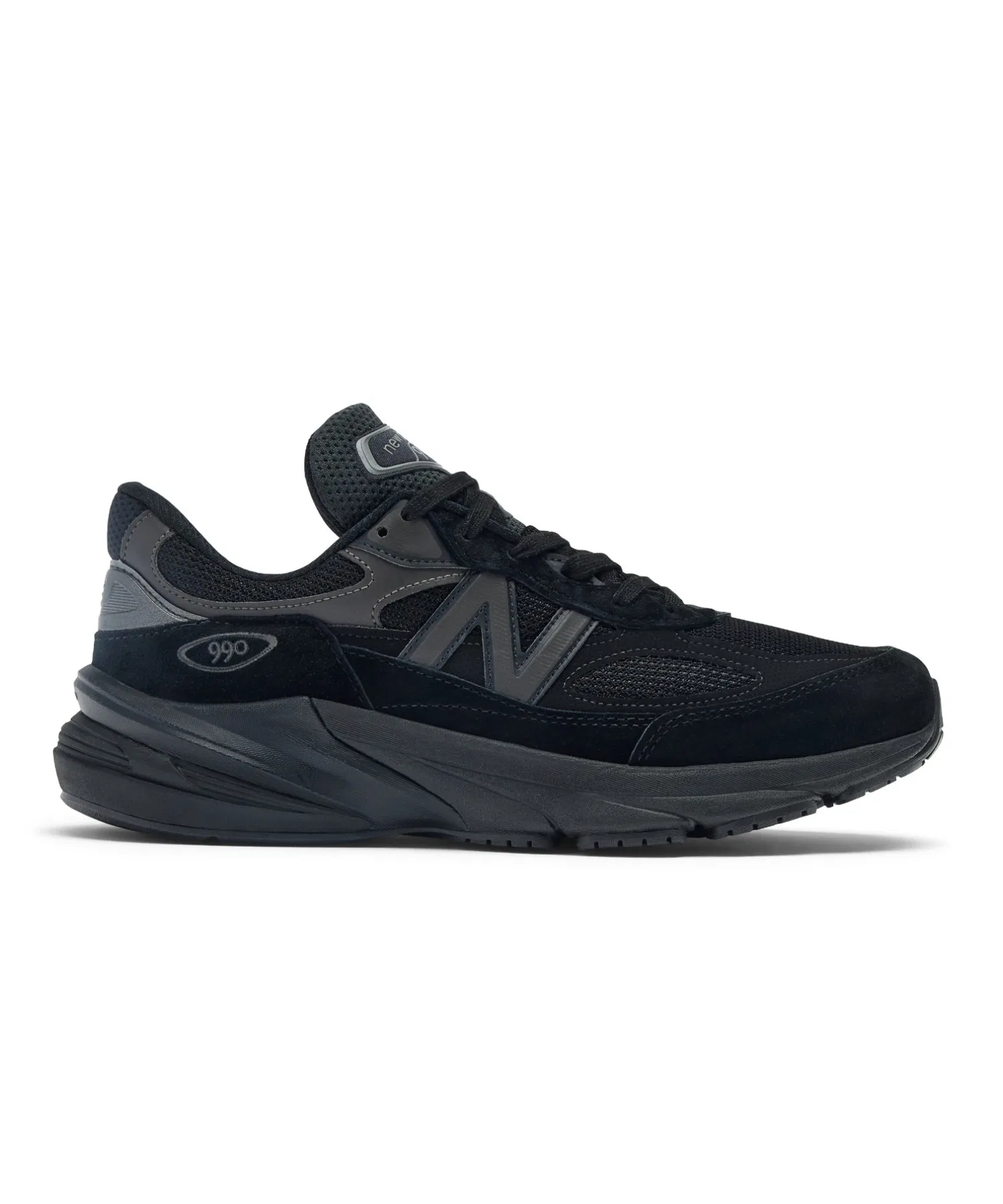 Унисекс кроссовки New Balance Made in USA 990 v6 чёрные