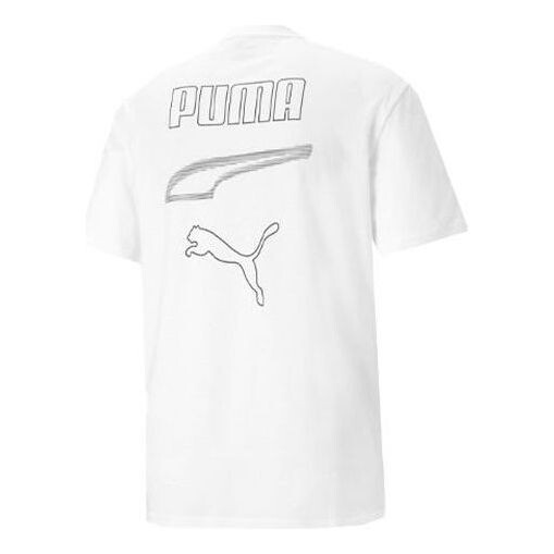 

Футболка rebel t-shirt 'white' Puma, белый