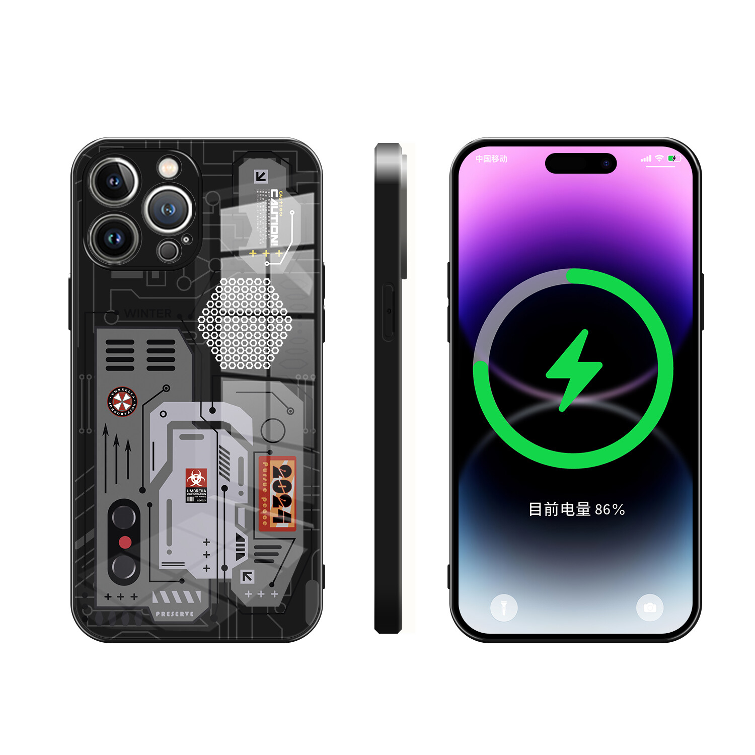 

Мелкие кости Чехол для телефона Small Bones, Textured black - DWYCCXBL62