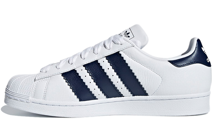 

Кроссовки Adidas Originals Superstar 'Enlarged Stripes Collegiate Navy'