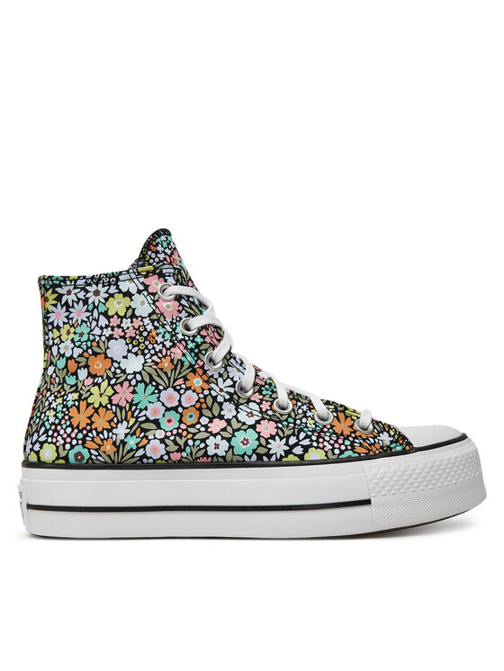 Тканевые кроссовки Chuck Taylor All Star Lift Allover Florals A15009C Converse, мультиколор