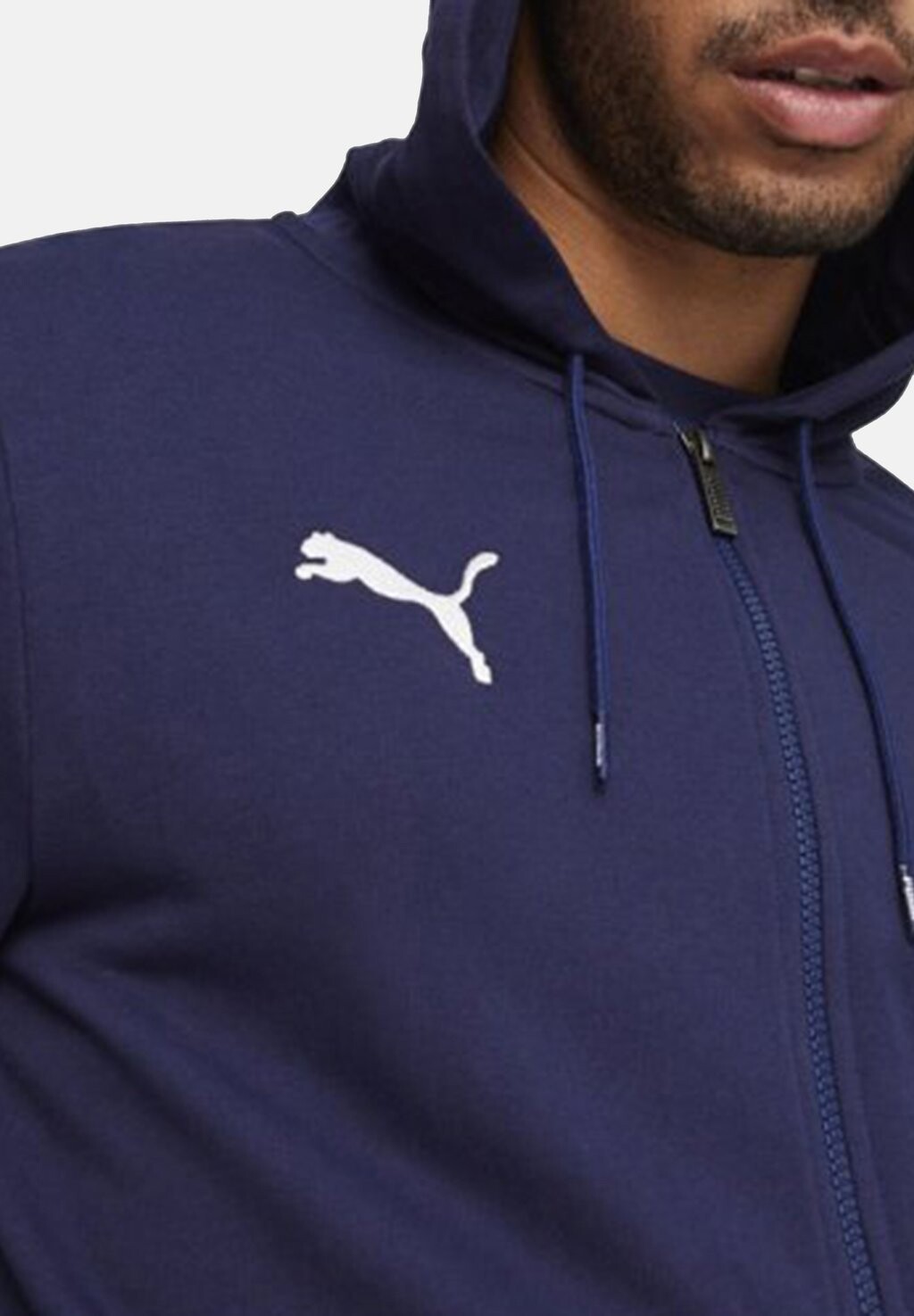 

Толстовка Teamgoal Casuals Puma, puma темно-синяя puma белая