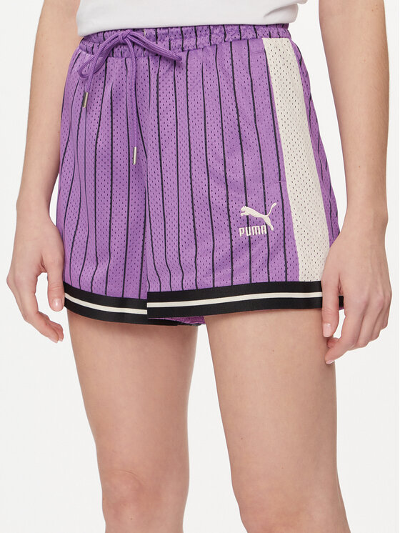 

Спортивные шорты regular fit T7 For The Fanbase 624345 Puma, фиолетовый