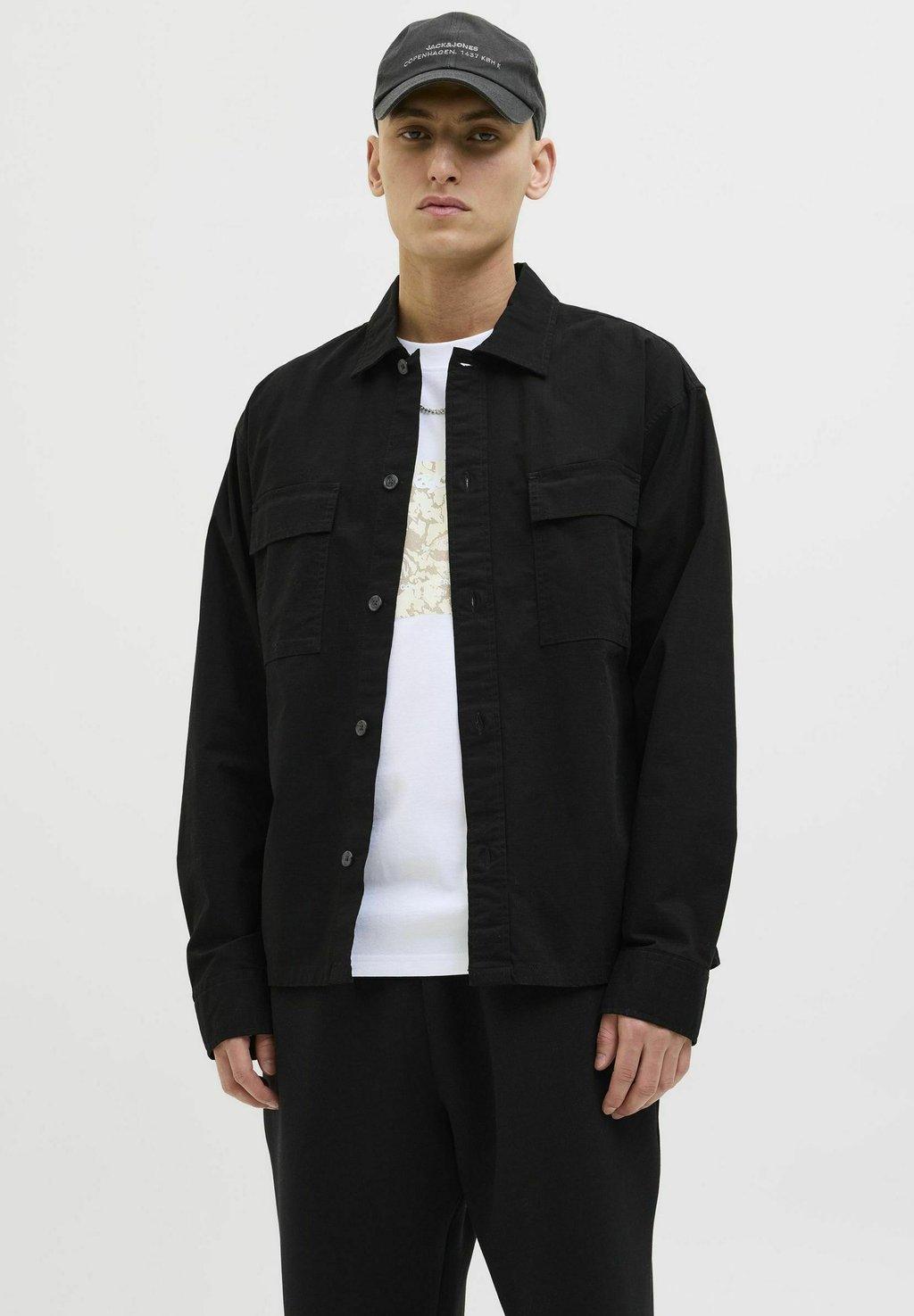 

Легкая куртка RELAXED FIT Jack & Jones, черный