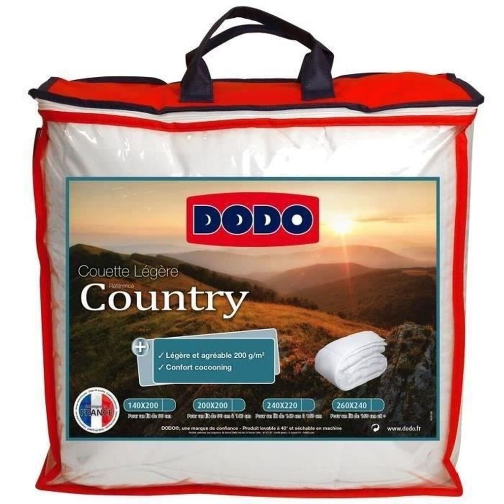 

ДОДО Country Light Пуховое одеяло - 240 x 260 см - белый DODO