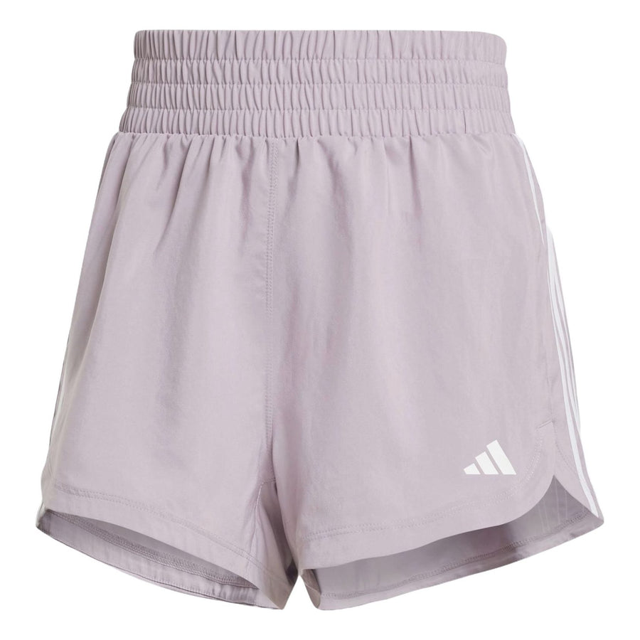 

Спортивные шорты (WMNS) adidas Pacer Training 3-Stripes Woven High-Rise Shorts Asia Sizing 'Light Purple', фиолетовый