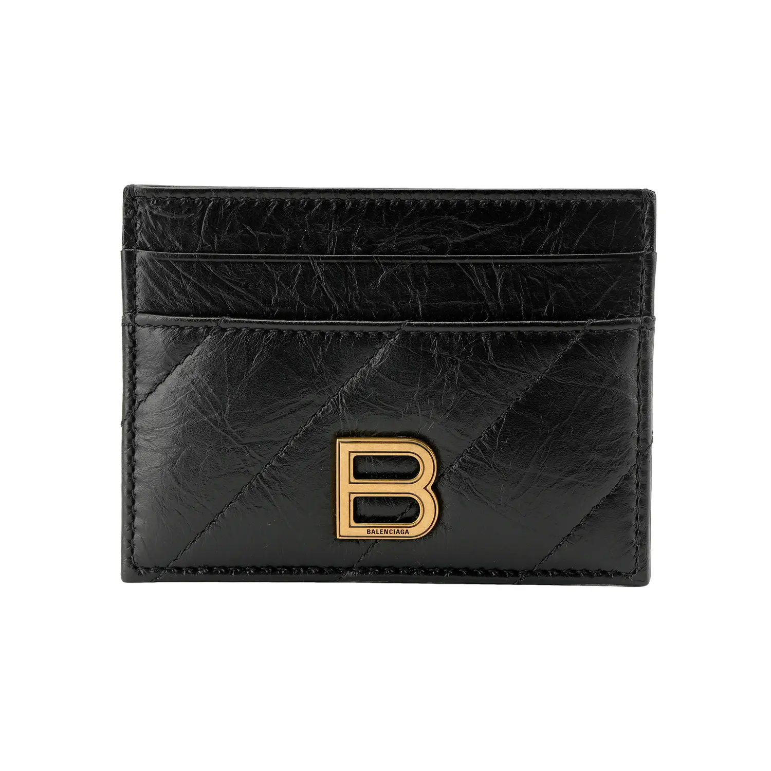 

Логотипная стеганая картхолдер Balenciaga