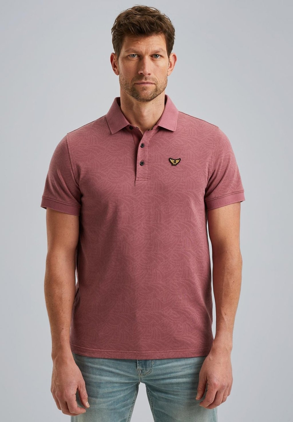 

Рубашка поло JACQUARD PATTERN PME Legend, розовый
