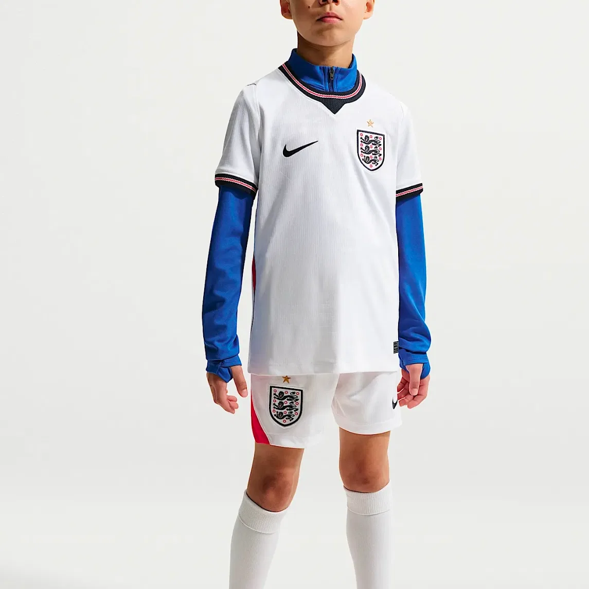 Спортивный топ Nike Kids White/Speed Red/Obsidian — фото 4