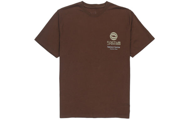 Футболка Nike x Travis Scott CACT.US CORP Tee 'Brown Beige', мультиколор — фото 2