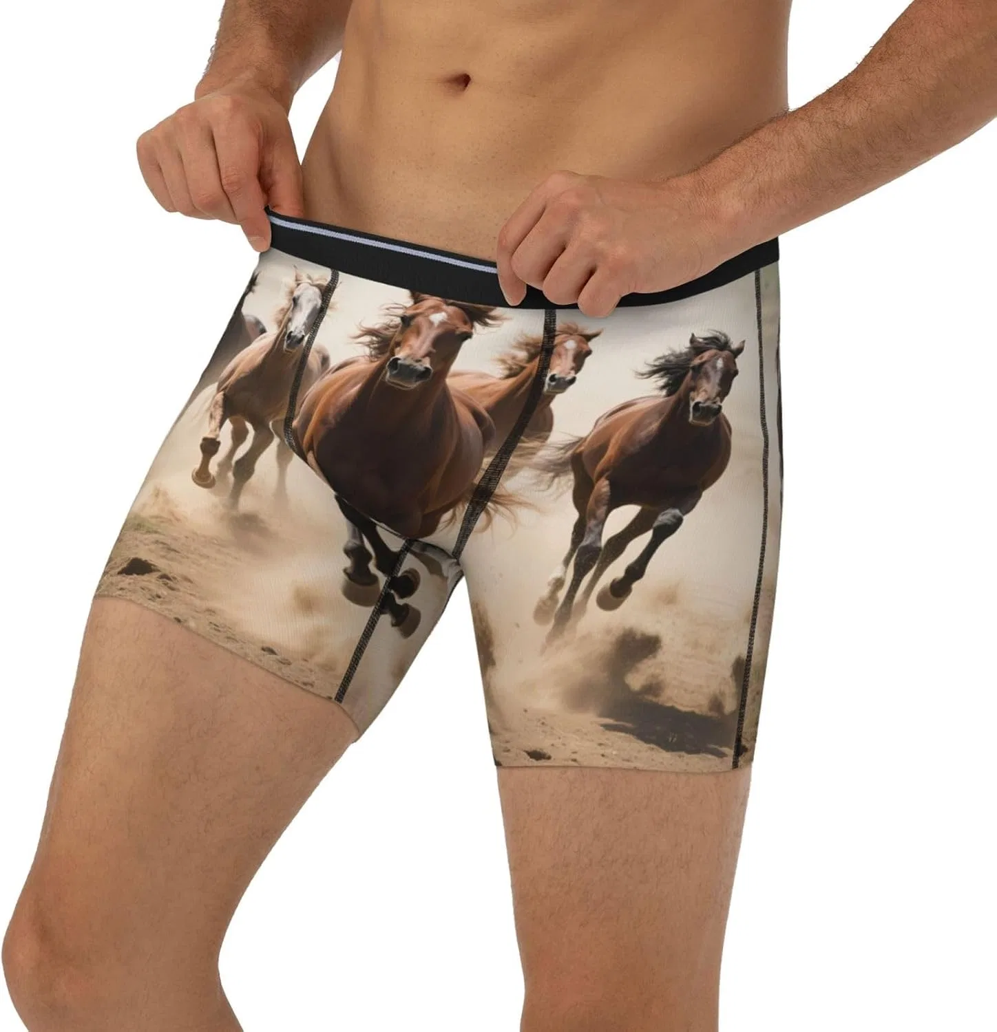 Боксеры с принтом Running Horses, Running Horses — фото 2
