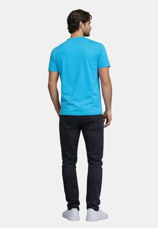 Базовая футболка uscooperr U.S. Polo Assn., Ocean Blue — фото 3