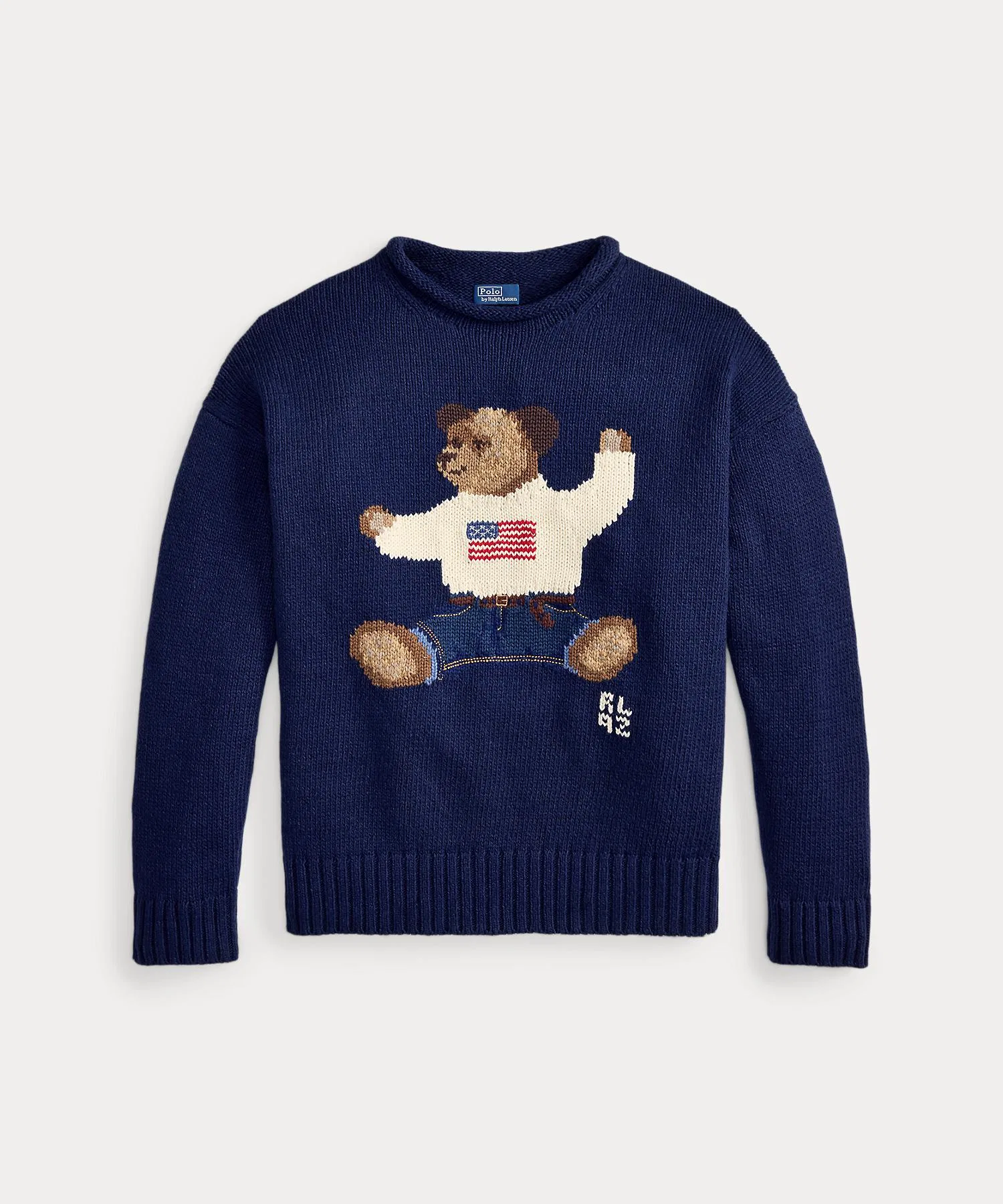 Свитер с высоким воротником Polo Bear — фото 2