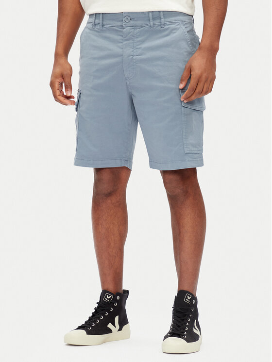 

Шорты из ткани обычного кроя Seasonal PM801179 Pepe Jeans, синий