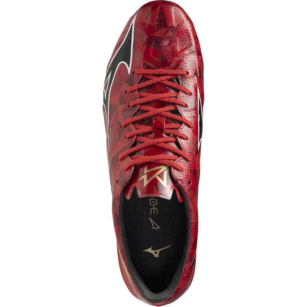 Футбольные бутсы Mizuno Alpha II Elite AG, красный — фото 4