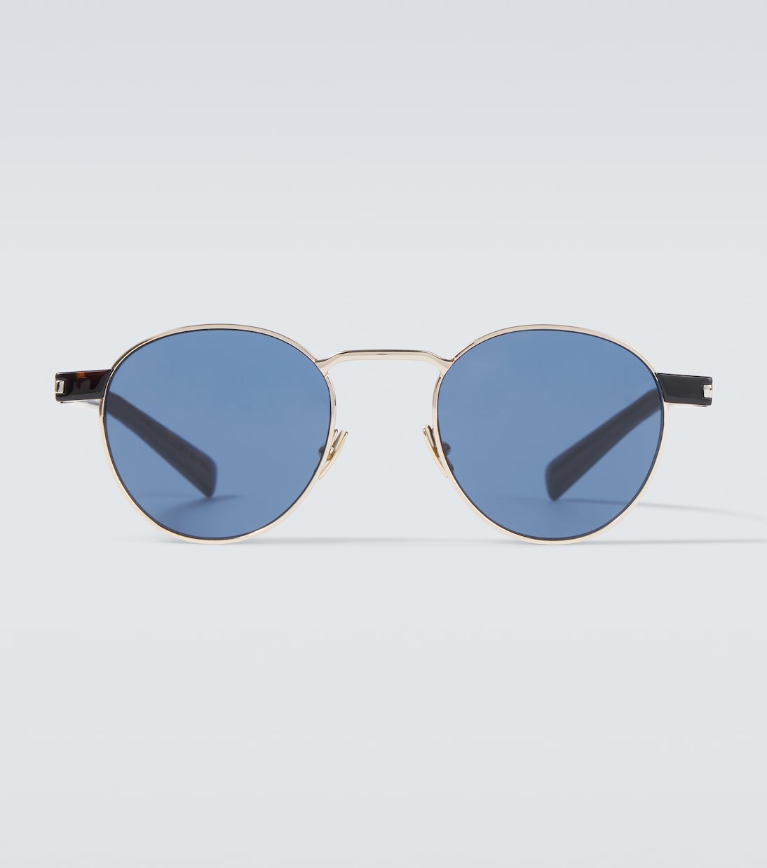 

Авиаторские солнцезащитные очки Hyper Rimlock Saint Laurent, Gold-Havana-Blue
