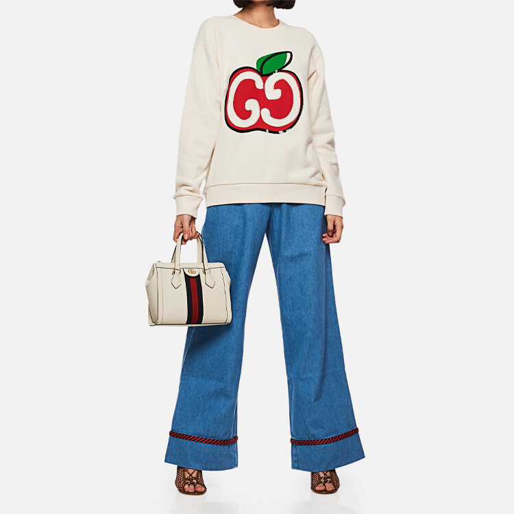 Толстовка женская Gucci, белый — фото 3