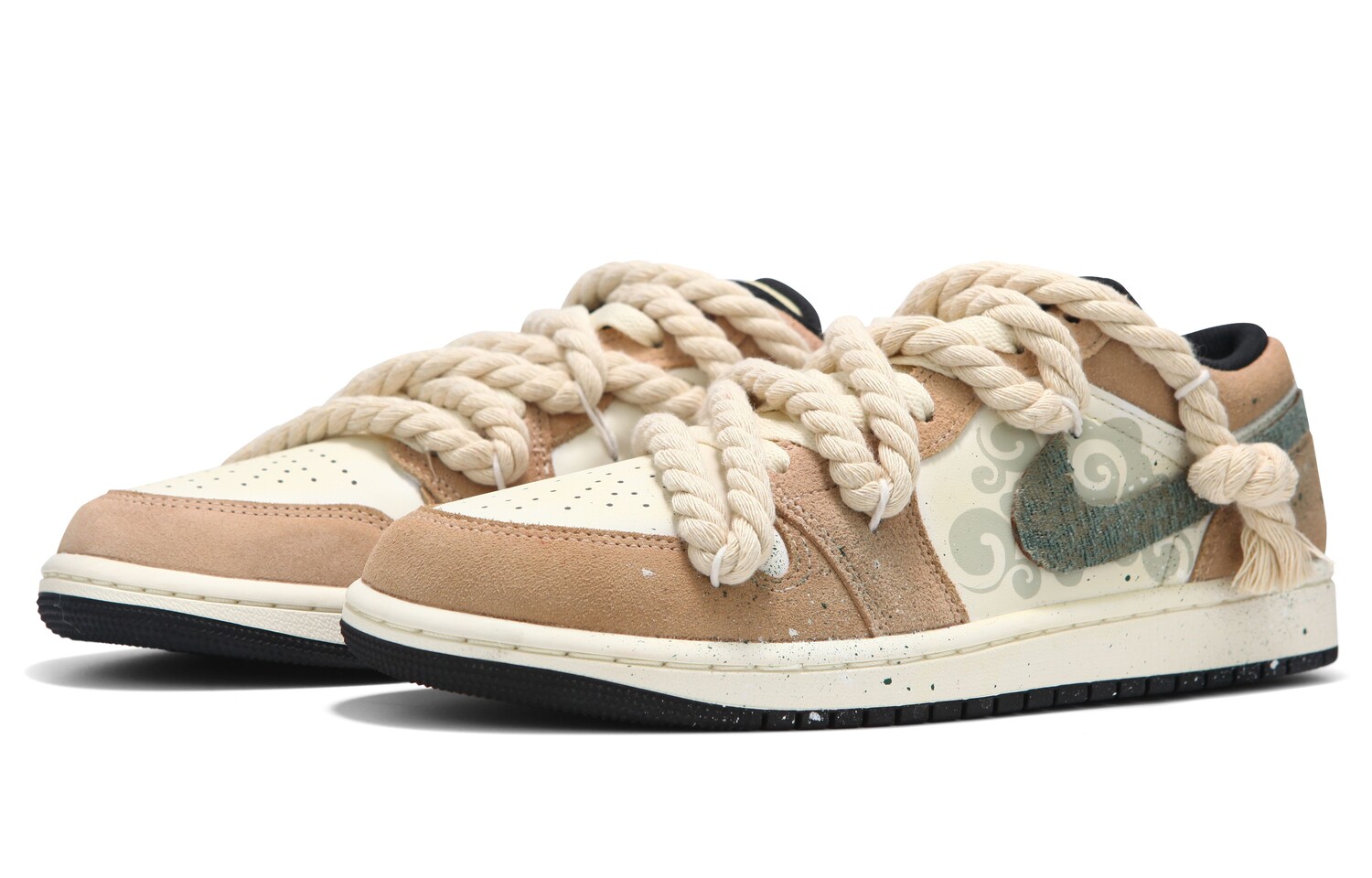 

Jordan Air Jordan 1 винтажные баскетбольные кроссовки женские, Khaki