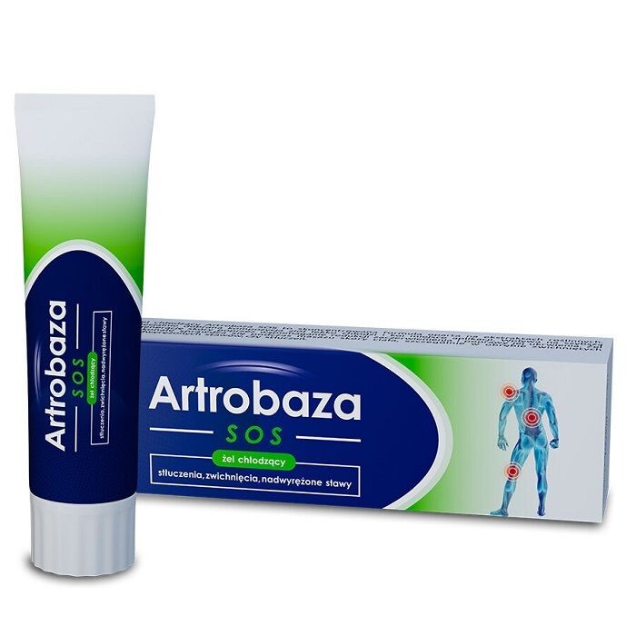 

Гель от синяков и ушибов Artrobaza Sos Żel Chłodzący, 40 g