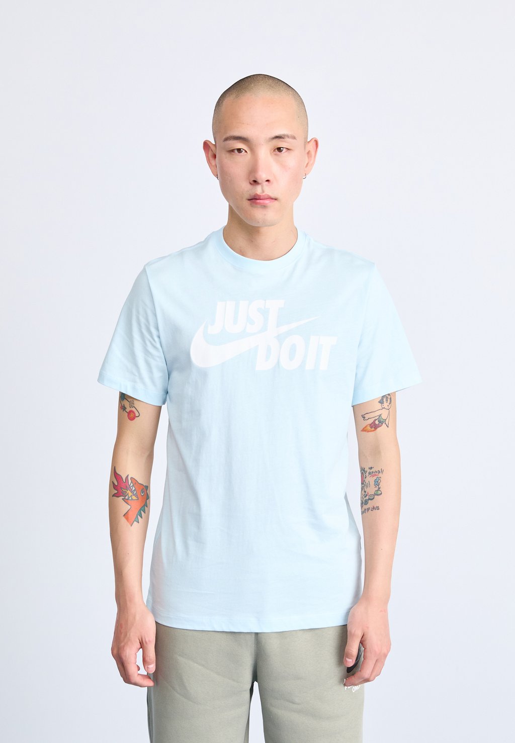 

Футболка с принтом TEE JUST DO IT Nike Sportswear, синий