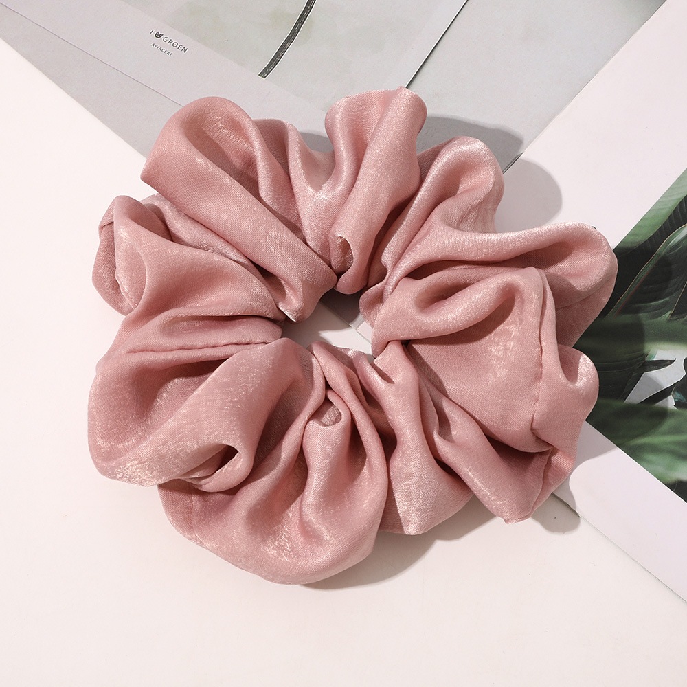 Резинка для волос aris xl scrunchie Chris Rubin, crepe pink, количество 1 шт. — фото 2